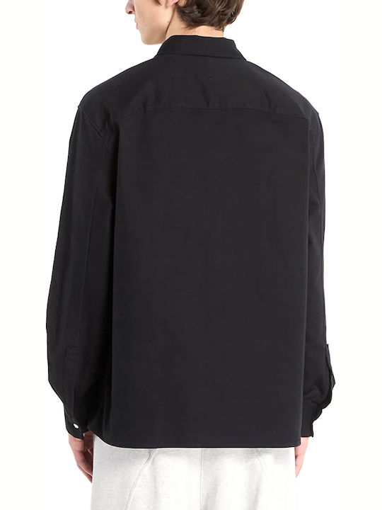 Calvin Klein Cotton Overshirt Black