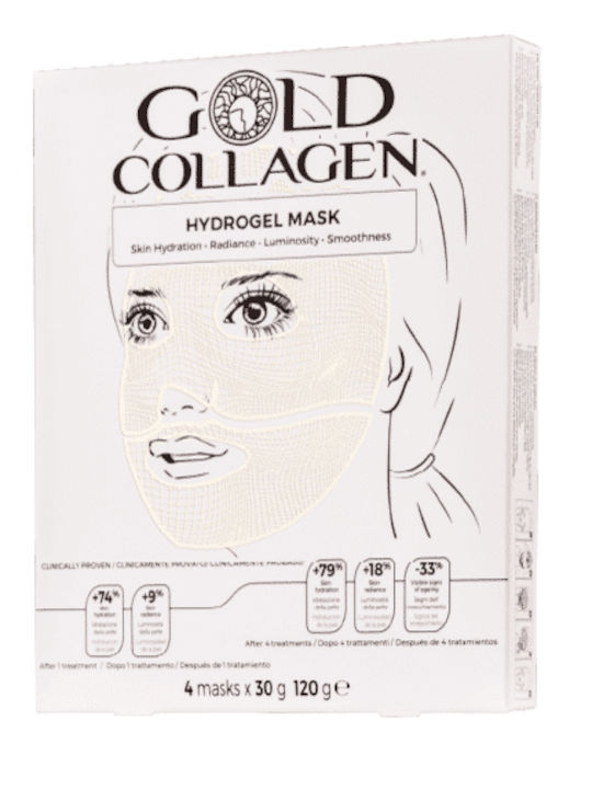 Package Masks Lip Balm Lipstick Gold Collagen Winter Essentials