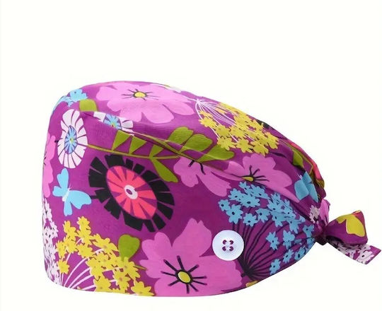 Brims and Trims Unisex Fuchsia Surgical Cap
