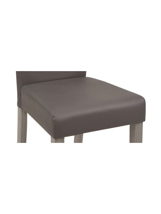 Nama Stühle Speisesaal Gray 2Stück 44.5x56.5x95cm