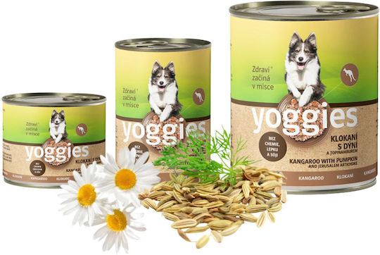 Single Protein Dog Can Kangaroo Pumpkin Jerusalem Artichoke Yoggies 200 G
