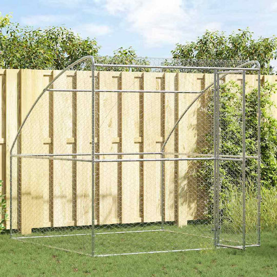 vidaXL Custi de câine din sârmă 200x200x200cm