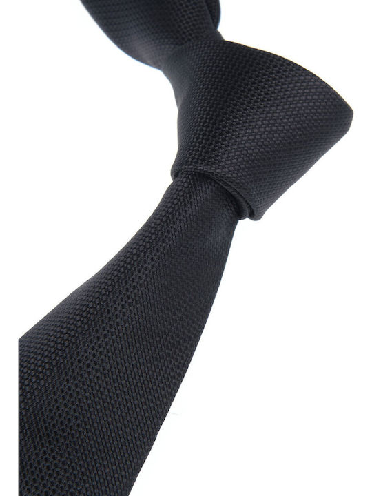 Manetti Herren Krawatte Synthetisch,Polyester/Cotton/Leather Gedruckt in Schwarz Farbe