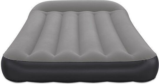 Bestway Inflatable Sleep Mattress Single with Integrated Pump 188x99x30cm Gray