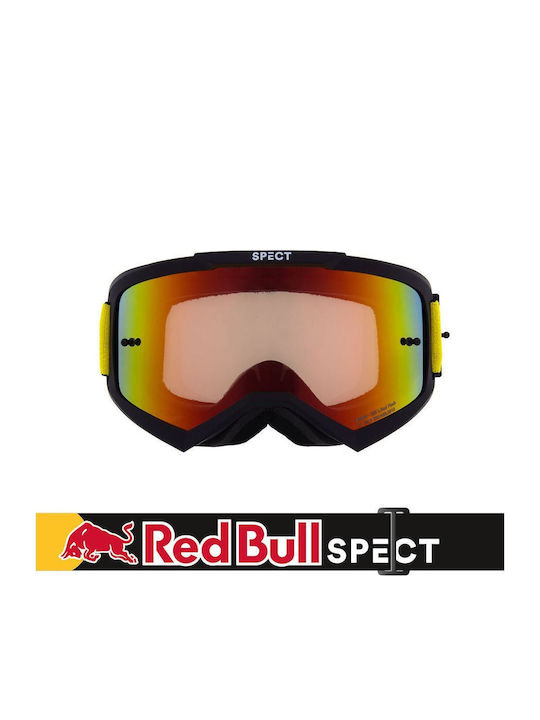 Red Bull Μάσκα Spect Evan-002 Μάυρο Μάτ/κόκκινος Καθρέπτης