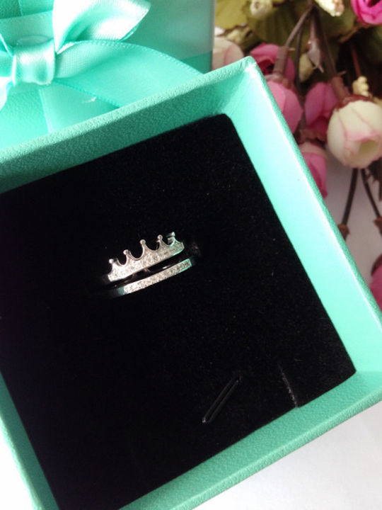 Damen Ring mit Zirkonia aus Silber