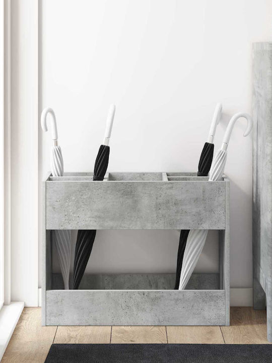 vidaXL Ομπρελοθήκη Σκυρόδεμα Γκρι 65x24x50cm