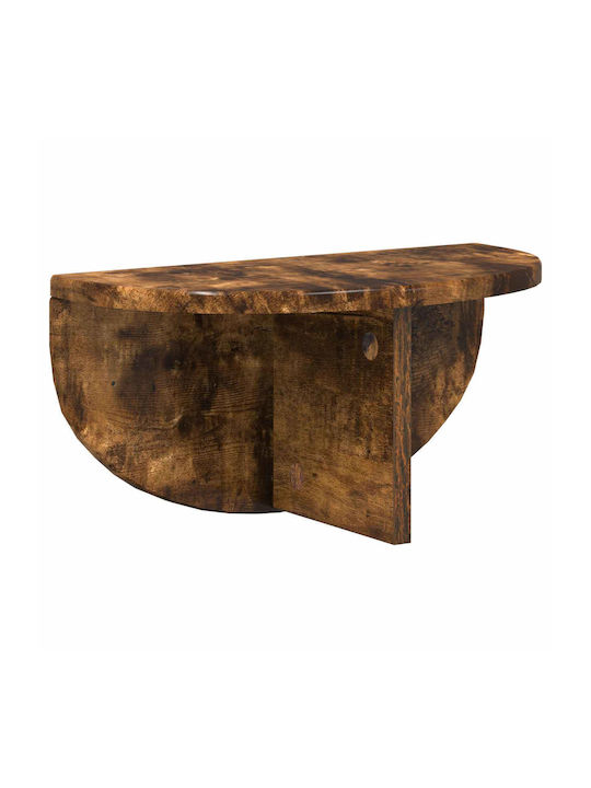 Κομοδίνα Τοίχου Ξύλινα Καφέ 2τμχ 38x19x19cm 891419