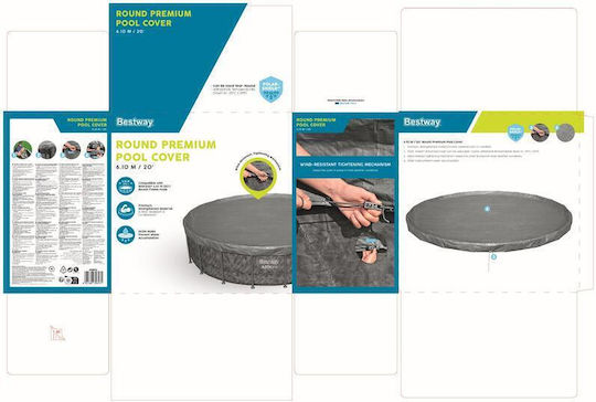 Bestway Round Pool Cover 1pcs