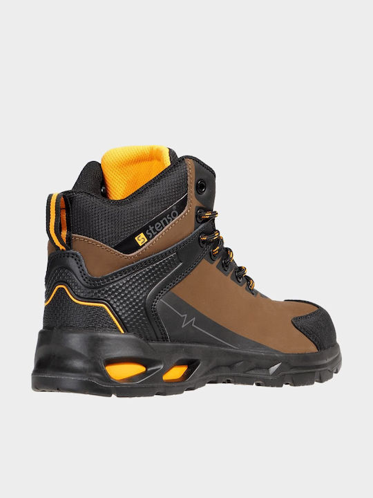 Stenso Ruler Waterproof Boots Work Brown with Certification FO ,SR