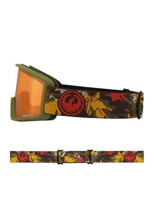 Dragon Alliance Ski & Snowboard Goggles Kids Green with Lens in Green Color