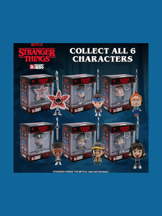 Μπρελόκ Stranger Things Pocket Heroes 1τμχ Τυχαία Επιλογή