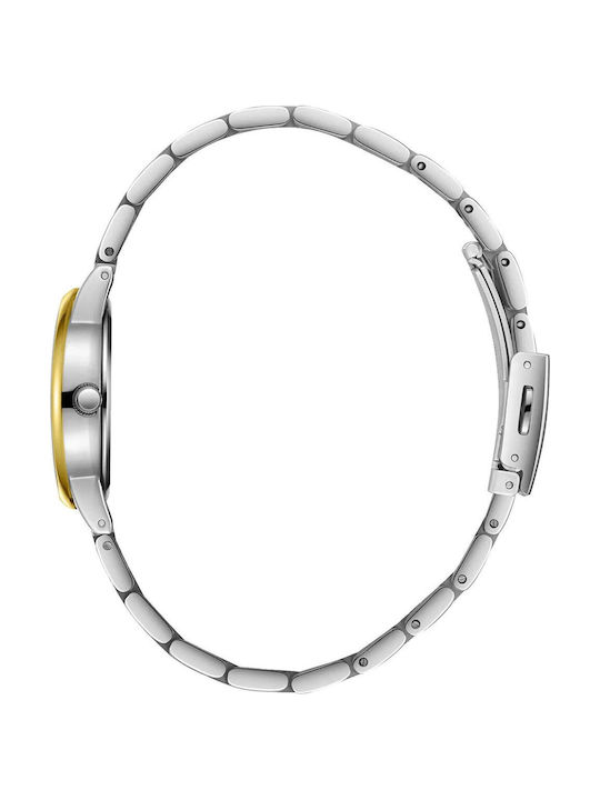 Lee Cooper Γυναικείο Ρολόι 24mm Μπαταρίας με Χρυσό Μεταλλικό Μπρασελέ