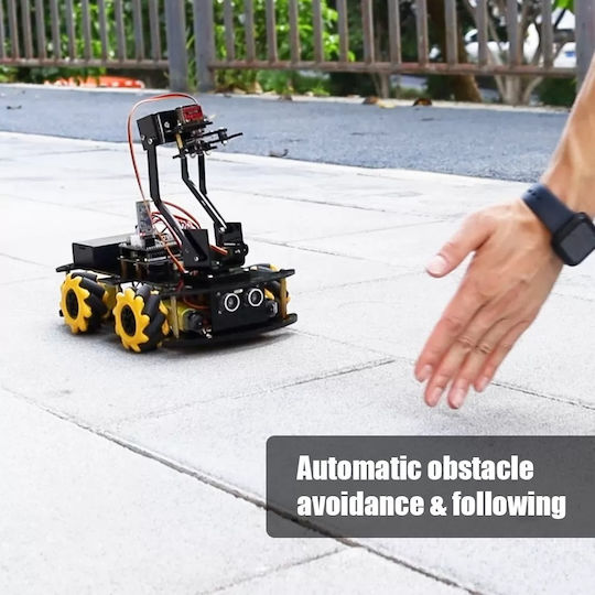 Uno Радиоуправляемо Робот 4WD Черен