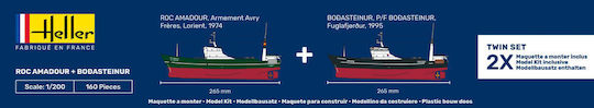 Heller 1:200 Starter Kit Roc Amadour + Bodasteinur Twinset