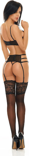Beauty Night Fashion Ileen 3-teilige Sexy Dessous-Set Schwarz