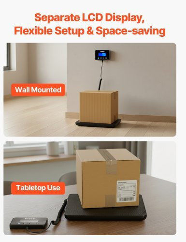 Vevor Electronic Precision Commercial Scale with Weighing Capacity of 200kg and Division 30gr