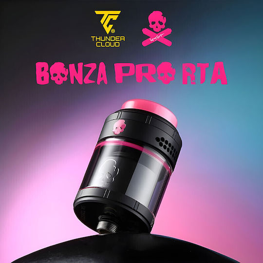 Thunder Cloud Ατμοποιητής Ηλεκτρονικού Τσιγάρου RTA 4ml 26.5mm Μαύρο at-3053