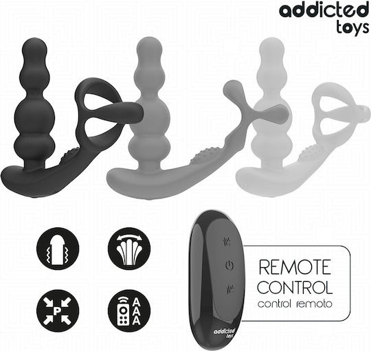 Addicted Toys Πρωκτικός Δονητής με Δυνατότητα Ασύρματης Λειτουργίας