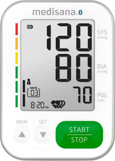 Medisana Bu 572 Upper Arm Blood Pressure Monitor White 51201