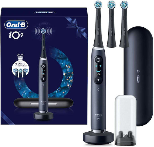 Oral-B Smart Ηλεκτρική Οδοντόβουρτσα με Αισθητήρα Πίεσης και Θήκη Ταξιδίου Μαύρη