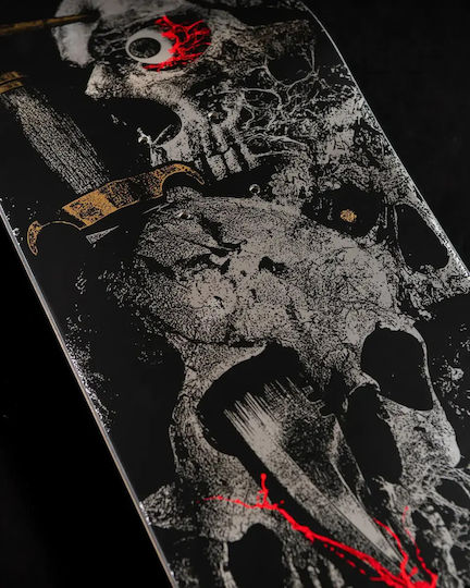Creature 8.375" Skateboard Shortboard Black