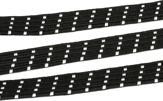 Verk Group Elastischer Fahrradträger-Gurt Haken 60cm Schwarz