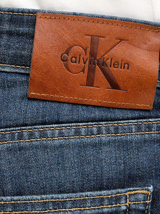 Men's Jeans Pants with Slim Tapered Fit Blue