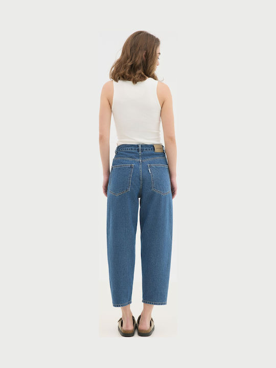 Herren Jeanshose Gekürzt mit Relaxed Passform Blue