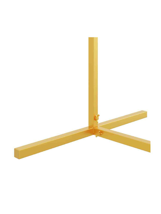 Garden Arch from Metallic in Gold Colour 49.5x49.5x150cm