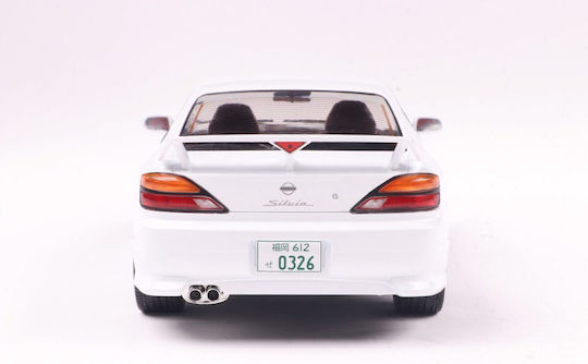 Machetă Mașină Nissan Silvia S15 Specr Aero Aspen Alb 1999 Scara 1:18 Solido