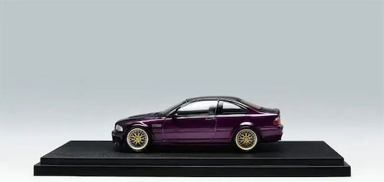 Macheta Auto Bmw E46 Bbs Rim Violette Maßstab 1:64 Stance Hunter