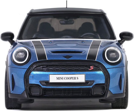 Machetă Mașină Mini Cooper S Albastru 1:18 Otto Models Ot982