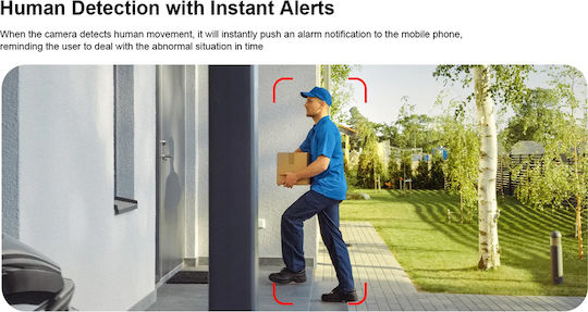 Vstarcam TS3 IP Surveillance Camera Wi-Fi Full HD+ 3MP Waterproof with Two-Way Communication and Lens 4mm