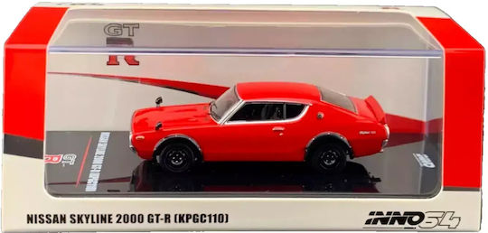Macheta Auto Nissan Skyline 2000 Gt-r Kpgc110 Rot Maβstab 1:64 Inno64