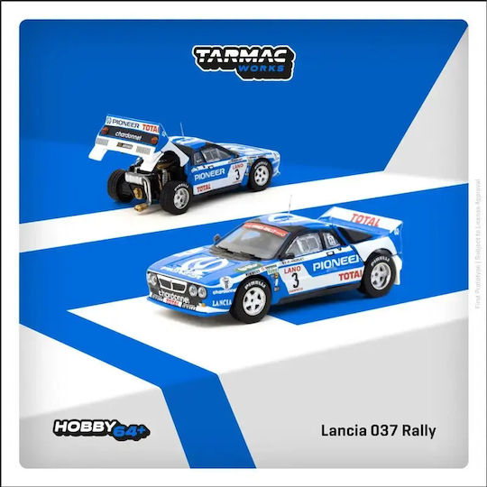 Macheta Auto Lancia 037 Rally #3 Tarmac Works 1:64