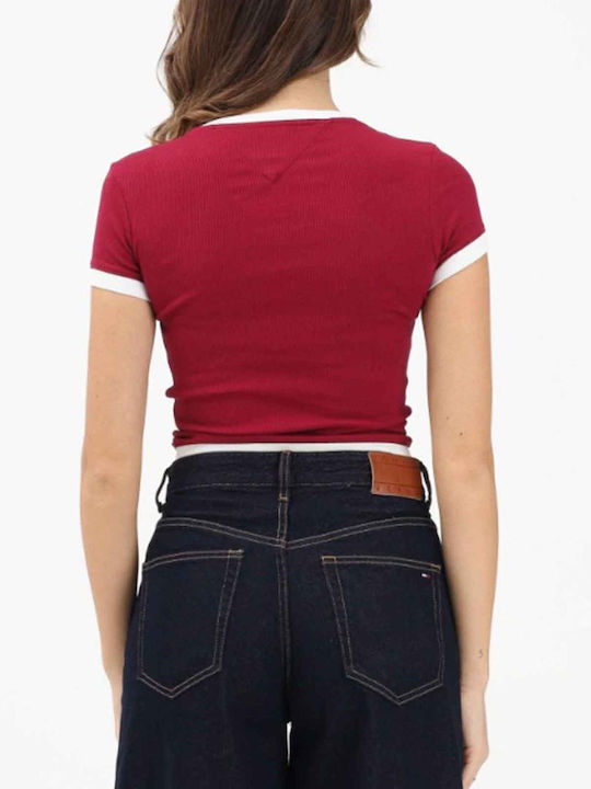 Tommy Hilfiger Bluză Lavish Cerise