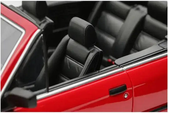 Machetă Mașină BMW 325i Cabriolet Roșu Aprins 308 1986 1:18 Otto Models Ot1194