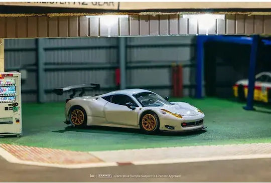 Macheta Auto Ferrari 458 Italia Gt3 Alb Tarmac Works 1:64