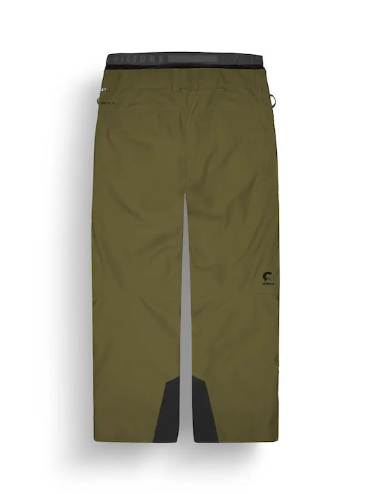 Picture Organic Clothing I-008576-294 Ανδρικό Παντελόνι Σκι & Snowboard Πράσινο Picture Organic Clothing I-008576-294 Ανδρικό Παντελόνι Σκι & Snowboard Πράσινο