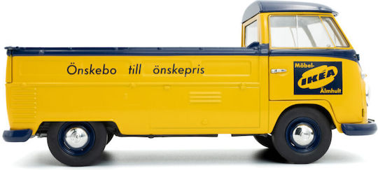 Macheta Auto Volkswagen T1 Pickup Gelb 1950 Maßstab 1:18 Solido