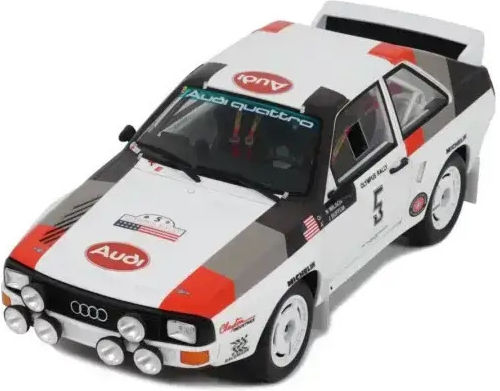 Machetă Auto Audi Sport Quattro Olympus Rally 1986 1:18 Otto Models Ot1159