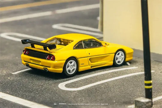 Macheta Auto Ferrari F355 Challenge Galben Tarmac Works 1:64