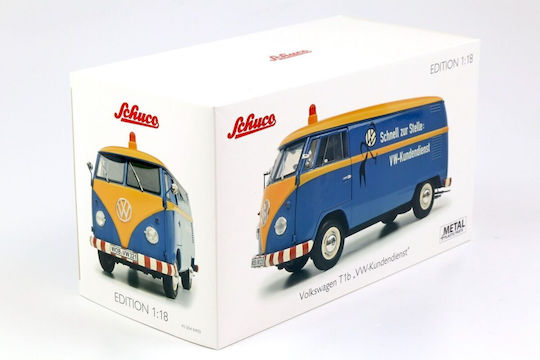 Macheta Auto Volkswagen T1a Van Service 1962 Maßstab 1:18 Schuco