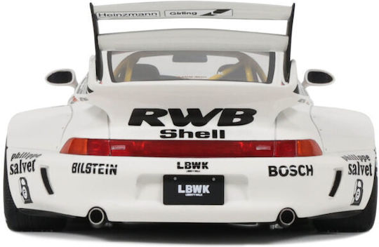 Machetă Mașină Porsche Rwb Bodykit Kato-san Alb 1:18 Gt Spirit Gt451