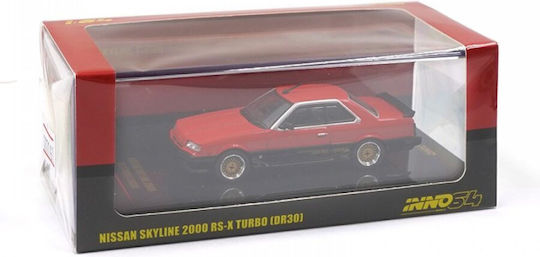 Моделна Фигура Автомобил Nissan Skyline 2000 Turbo Rs-x Dr30 Червен 1:64 Inno64