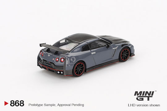 Machetă Mașină Nissan GT-R Nismo 2024 Nismo Stealth Gri Scara 1:64 Mini GT MGT00868-L