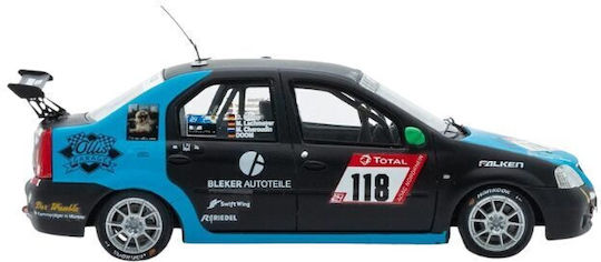 Machetă Mașină Dacia Logan 118 24h Nürburgring 2022 Echipa Swiftwing Negru 1:43 Spark
