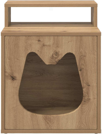 vidaXL Bett Katze Braun