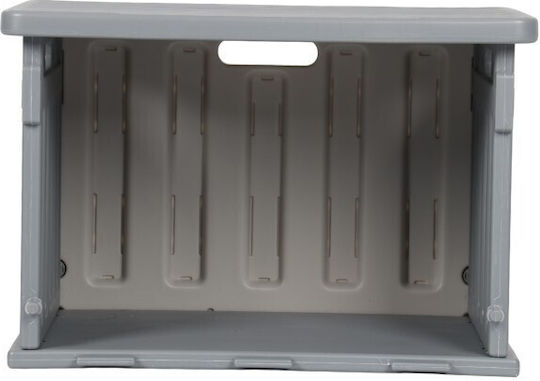 Vesta Dog House Plastic Outdoor Gray 54x41.3x38.5cm
